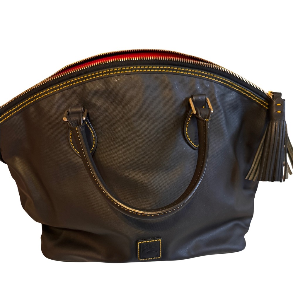 Dooney & Bourke Black Nylon‎ Geene Satchel NWOT